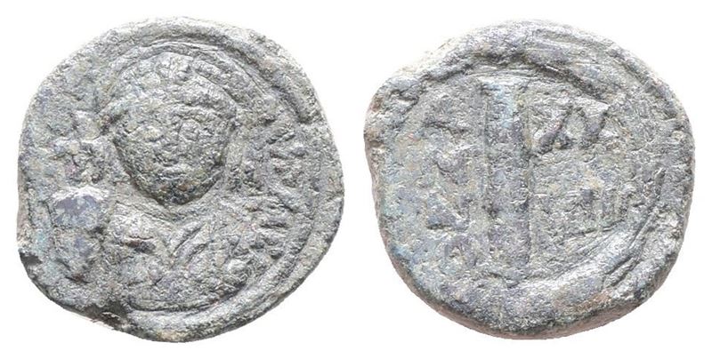 Justinian i (527-565). Æ 10 Nummi (17mm, 4.16g).