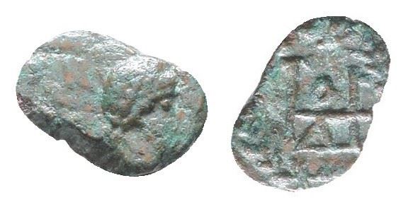 Theodosius II (402-450). Æ (8mm, 0.36g).