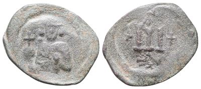Justinian II (second Reign, 705-711). Æ 40 Nummi (29mm, 3.90g).