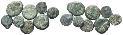 Collezione di 8 monete in Æ, da catalogare