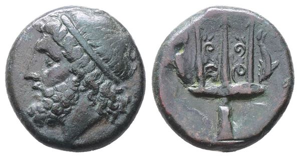 Sicily, Syracuse. Hieron II (275-215 BC). Æ (22mm, 8.45g).