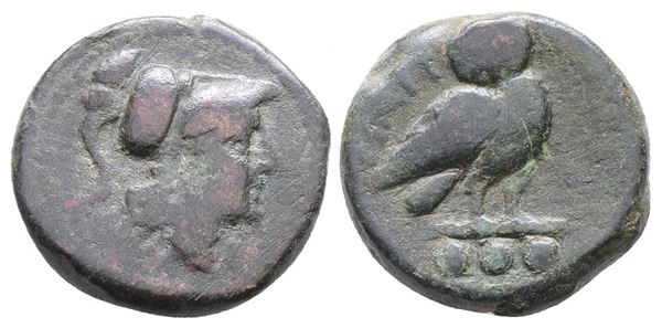 Northern Apulia, Teate, c. 225-200 BC. Æ Teruncius (23mm, 13.24g).  - Auction Greek, Roman, Byzantine Coins - Bertolami Fine Art - Prague