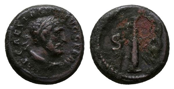 Trajan (98-117). Æ Quadrans (14mm, 3.00g).