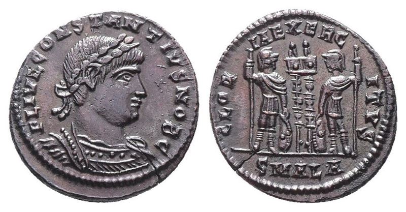 Constantius II (caesar, 324-337). Æ Follis (18mm, 2.44g).