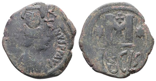 Heraclius (610-641). Æ 40 Nummi (31mm, 12.85g).