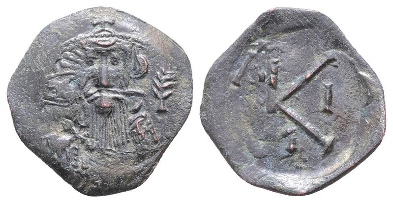 Constans II (641-668). Æ 20 Nummi (22mm, 2.93g).