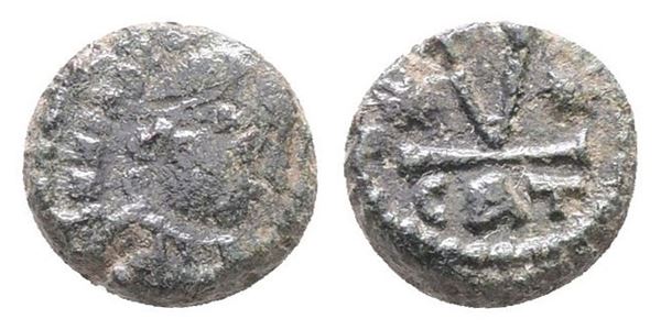 Heraclius (610-641). Æ 5 Nummi (11mm, 1.80g).  - Auction Greek, Roman, Byzantine Coins - Bertolami Fine Art - Prague