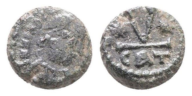 Heraclius (610-641). Æ 5 Nummi (11mm, 1.80g).