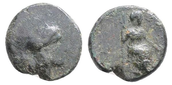 Sicily, Athl-, c. 344-339 BC. Æ (14mm, 2.72g).