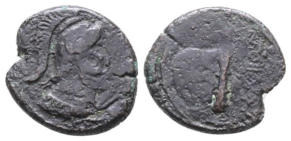 Sicily, Agyrion, c. 317-280 BC. Æ Tetras (21mm, 6.36g).  - Auction Greek, Roman, Byzantine Coins - Bertolami Fine Art - Prague