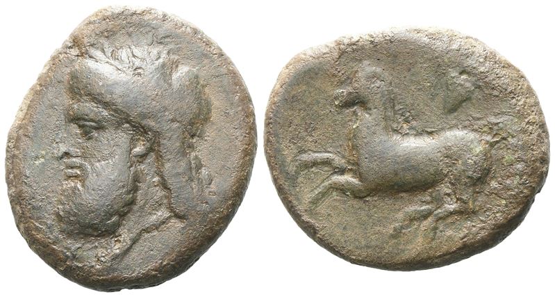Sicily, Syracuse, C. 339/8-334 Bc. Æ Dilitron (25 MM, 13.31 G).