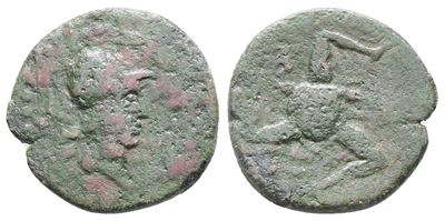 Sicily, Panormos, Late 3rd-2nd Century Bc. Æ (24mm, 8.43g).