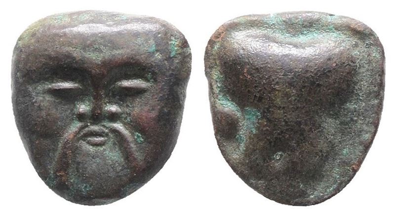 Sicily, Selinos, C. 450-440 Bc. Cast Æ Hexas (15mm, 4.43g).