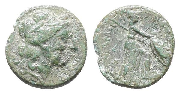 Sicily, Messana. The Mamertinoi, late 3rd century BC. Æ (13mm, 1.59g).  - Auction Greek, Roman, Byzantine Coins - Bertolami Fine Art - Prague