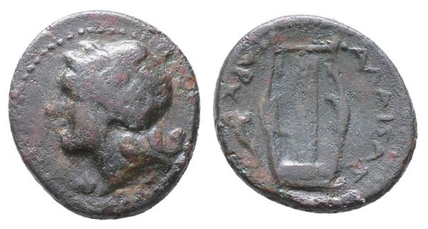 Sicily, Alaisa Archonidea, 2nd century BC. Æ (18mm, 3.62g).  - Auction Greek, Roman, Byzantine Coins - Bertolami Fine Art - Prague