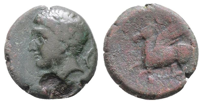 Sicily, Panormos As Ziz, C. 336-330 Bc. Æ (18mm, 5.47g).
