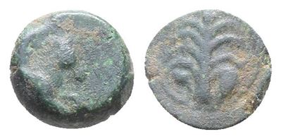 Sicily, Motya, C. 400-397 Bc. Æ (12mm, 1.43g).