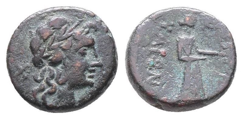 Sicily, Katane, C. 211-206/4 Bc. Æ (14mm, 3.49g).