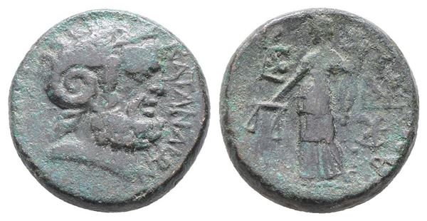 Sicily, Katane, c. 2nd century BC. Æ (22mm, 9.47g).  - Auction Greek, Roman, Byzantine Coins - Bertolami Fine Art - Prague