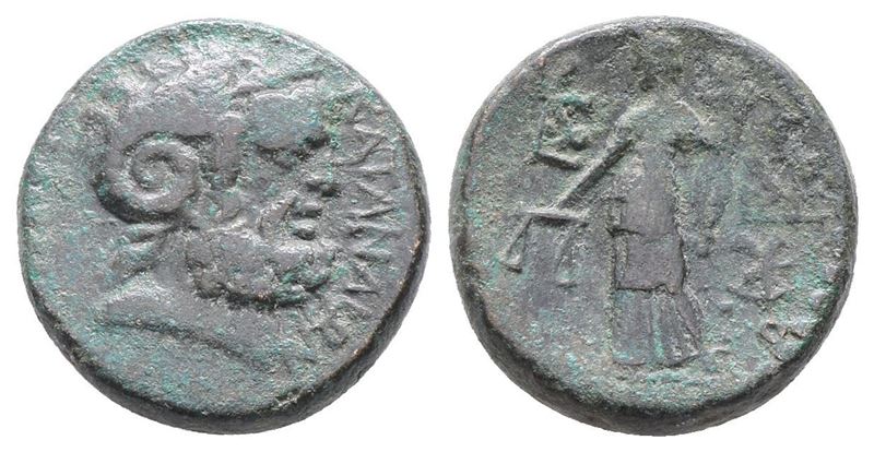 Sicily, Katane, C. 2nd Century Bc. Æ (22mm, 9.47g).