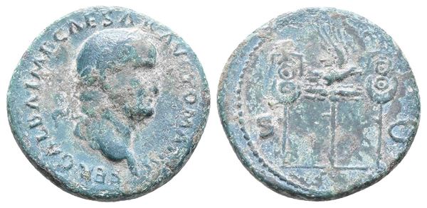 Galba (68-69). Æ As (27mm, 10.17g).  - Auction Greek, Roman, Byzantine Coins - Bertolami Fine Art - Prague