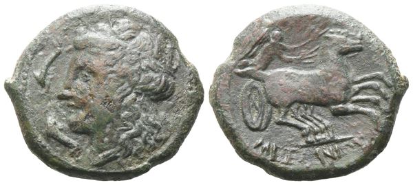 Sicily, Messana, 287-279 BC. Æ (21 mm, 6.83 g).