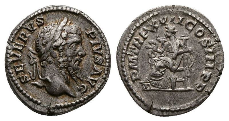 Septimius Severus (193-211). Ar Denarius (19mm, 3.67g).