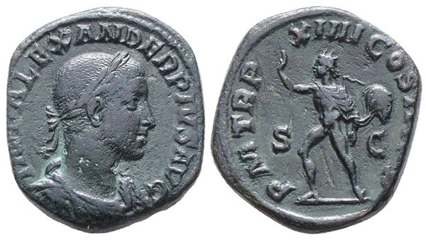 Severus Alexander (222-235). Æ Sestertius (30mm, 24.23g).