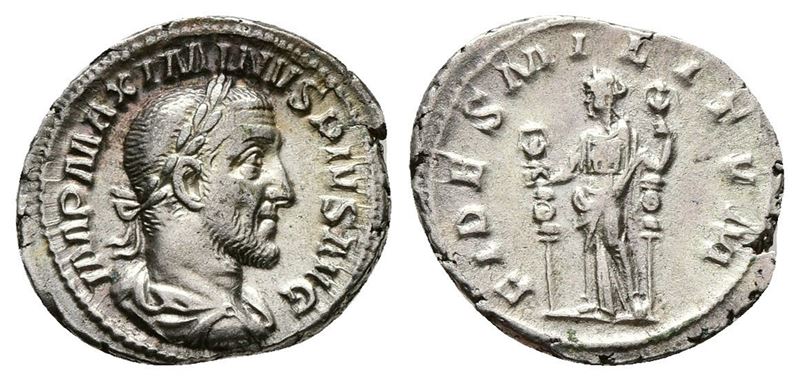 Maximinus i (235-238). Ar Denarius (19mm, 3.13g).
