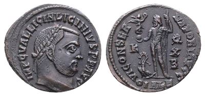 Licinius i (308-324). Æ Follis (21mm, 2.83g).