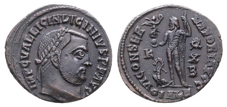 Licinius i (308-324). Æ Follis (21mm, 2.83g).