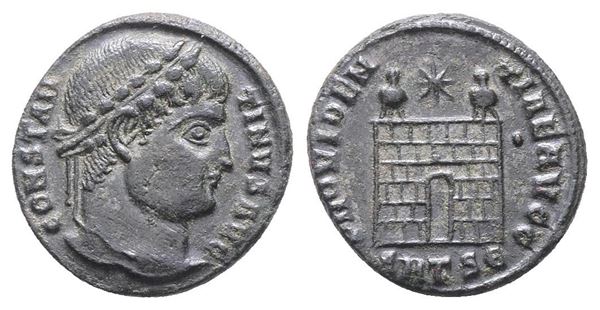 Constantine I (307/310-337). Æ Follis (18mm, 2.86g).  - Auction Greek, Roman, Byzantine Coins - Bertolami Fine Art - Prague