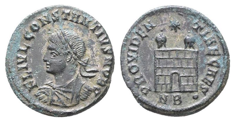 Constantius II (caesar, 324-337). Æ Follis (18mm, 2.34g).