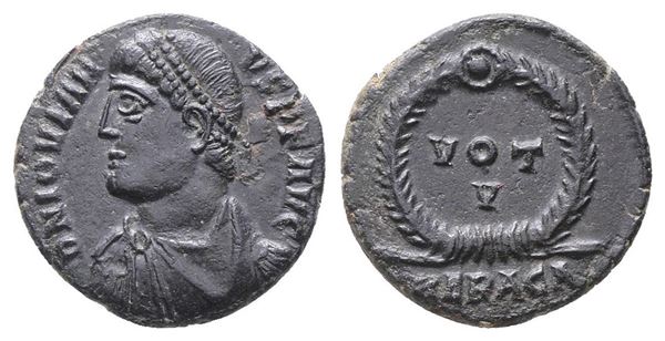 Jovian (363-364). Æ (18mm, 3.78g).  - Auction Greek, Roman, Byzantine Coins - Bertolami Fine Art - Prague