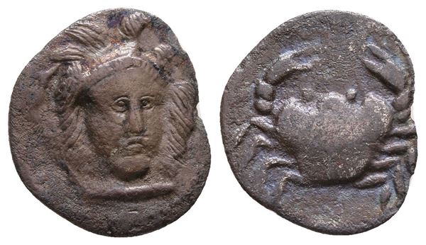 Sicily, Soloi(?), c. 339/8-317 BC. AR 1 1/4 Litra? (15 mm, 1.22 g).