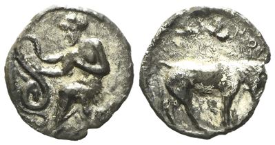 Sicily, Selinοs /C.ca 455-409 Bc), Litra; Ar (0,60 G; 11 MM)