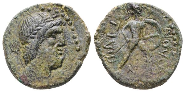 Sicily, Soloi, late 2nd - early 1st century BC. Æ (20 mm, 3.96 g).
