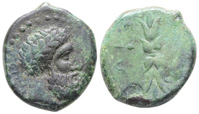 Sicily, Syracuse, Dion (357-354). Æ Hemidrachm (26 MM, 11.50 G).