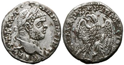 Caracalla (198-217). Seleucis And Pieria, Laodicea Ad Mare. Ar Tetradrachm