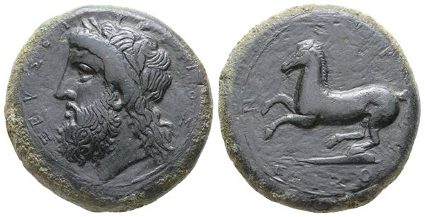 Sicily, Syracuse, c. 339/8-334 BC. Æ Dilitron (27 mm, 17.80 g).