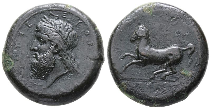 Sicily, Syracuse, C. 339/8-334 Bc. Æ Dilitron (28 MM, 20.44 G).
