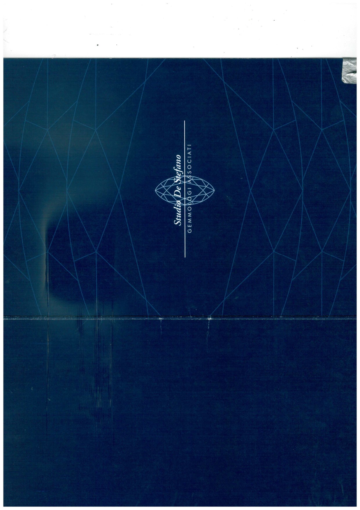 Paio di orecchini in oro, diamanti e smeraldi
