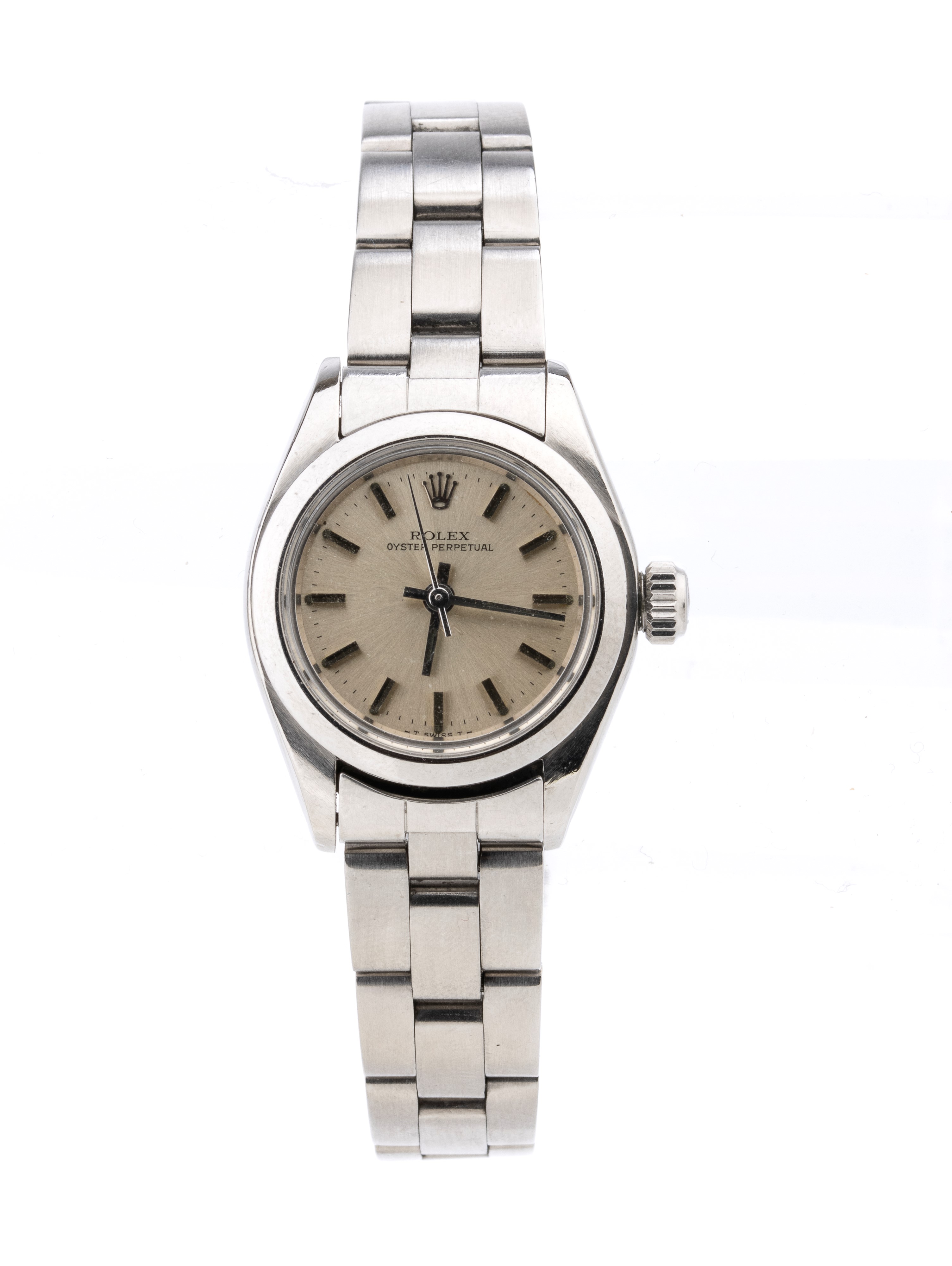 Oyster Perpetual Lady: orologio da polso in acciaio