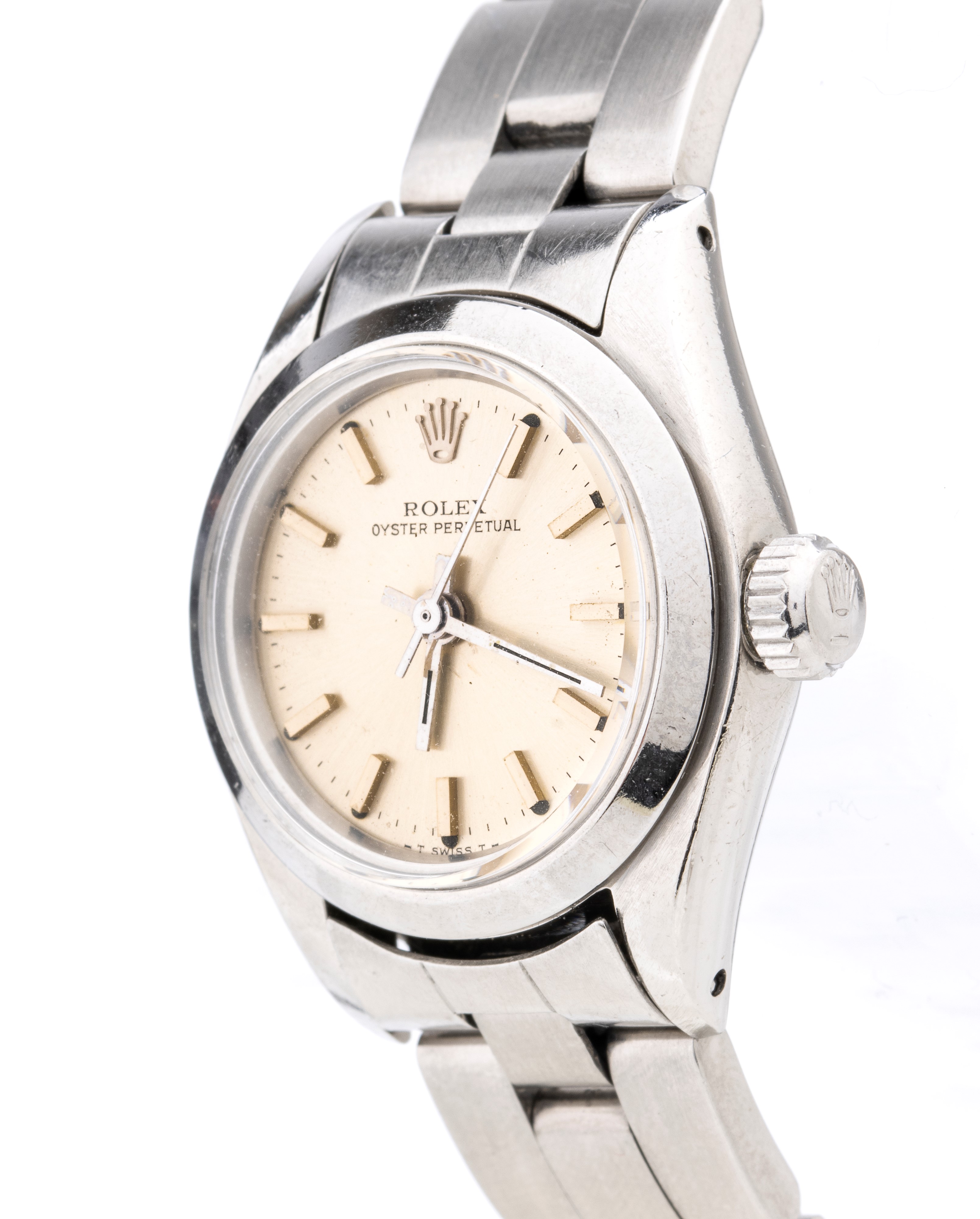 Oyster Perpetual Lady: orologio da polso in acciaio