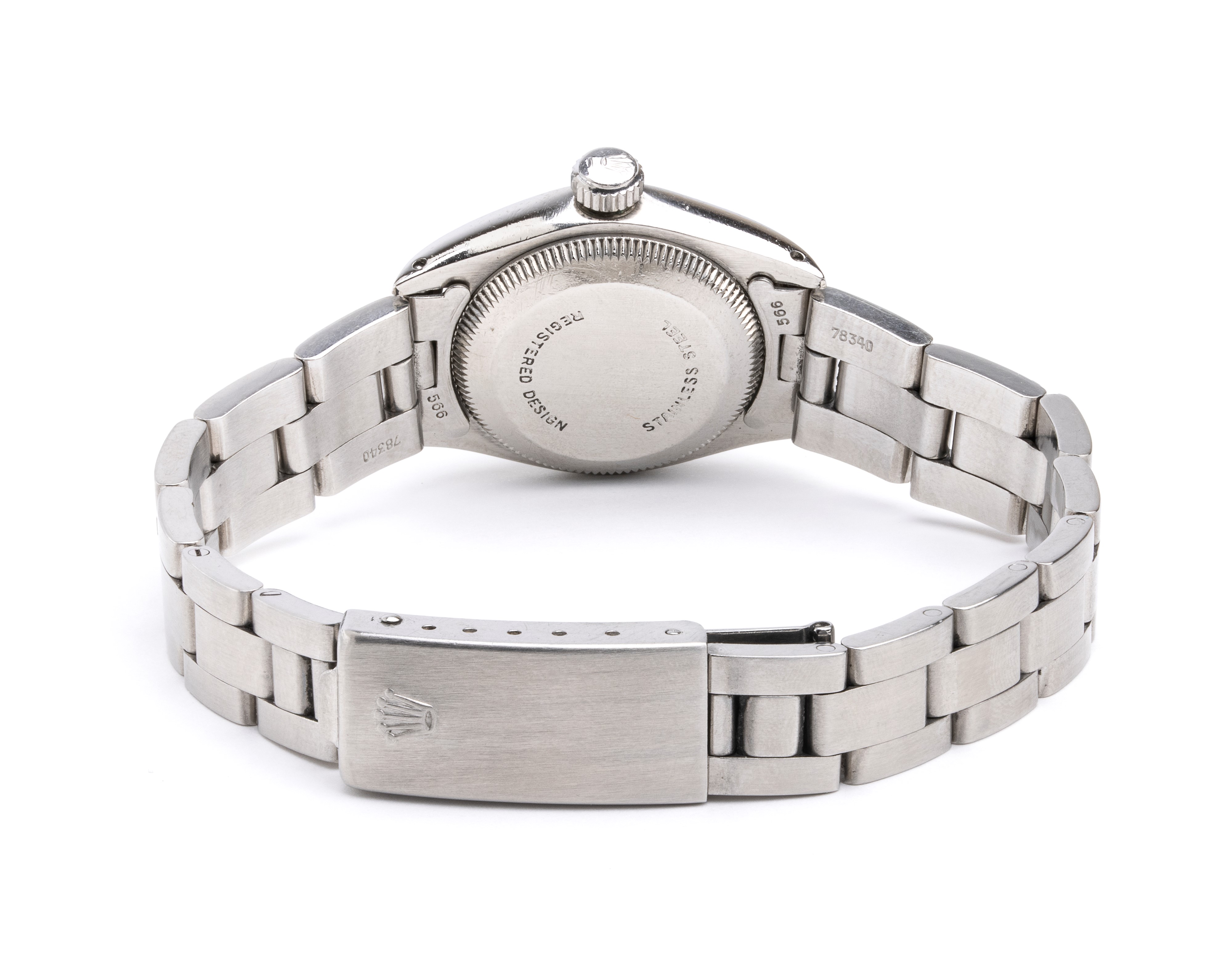 Oyster Perpetual Lady: orologio da polso in acciaio