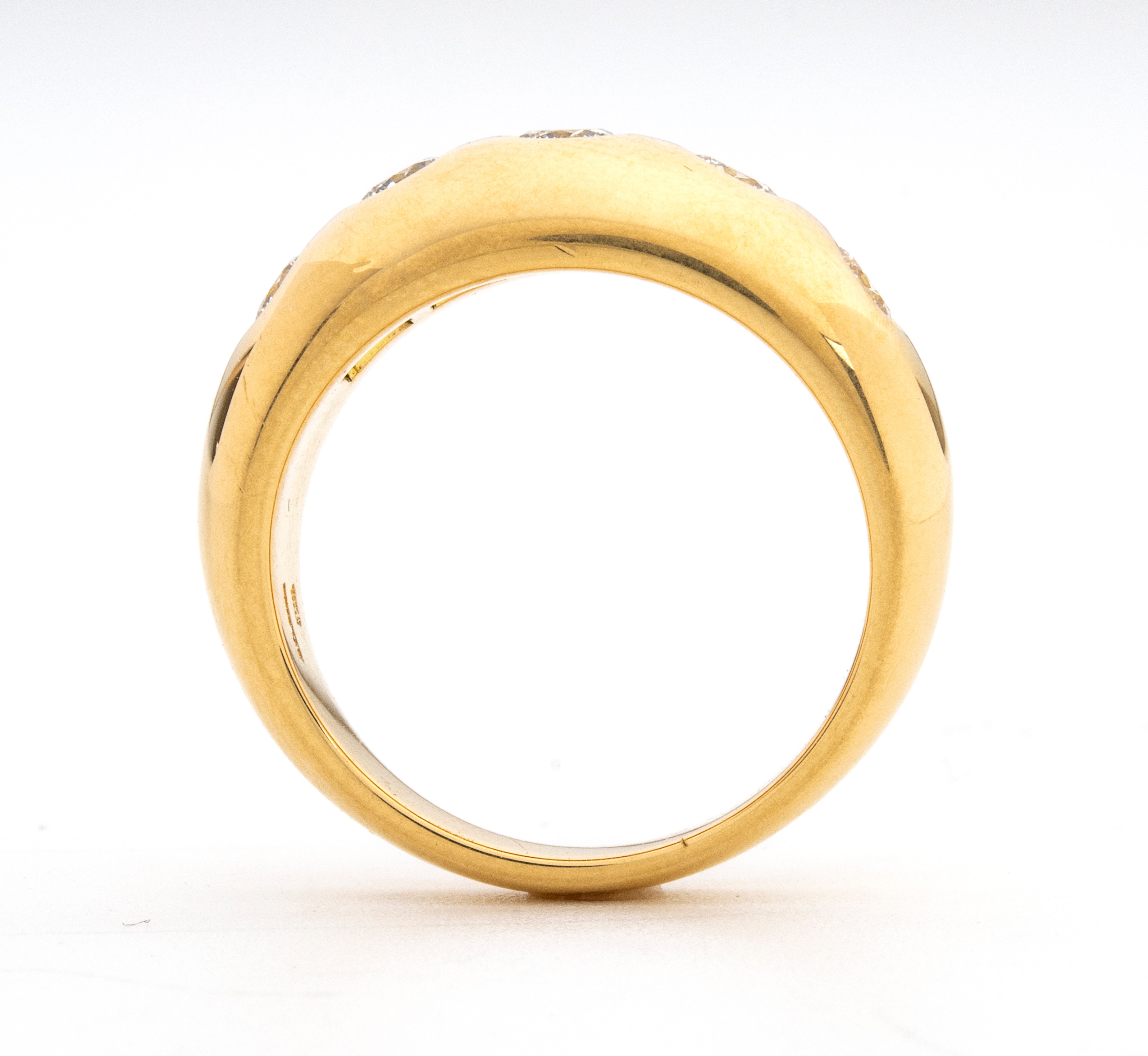 Anello in oro e diamanti