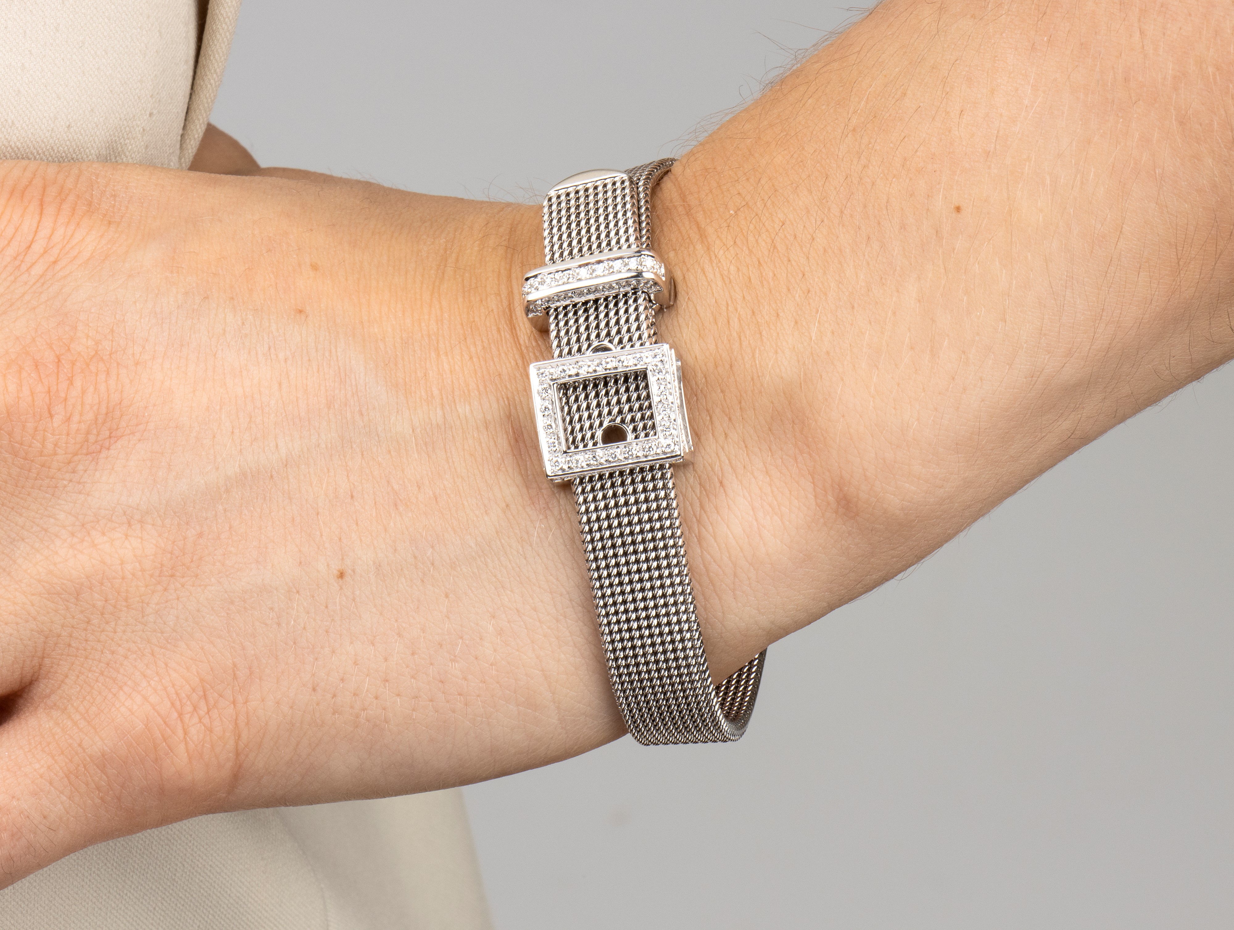 Bracciale in oro e diamanti