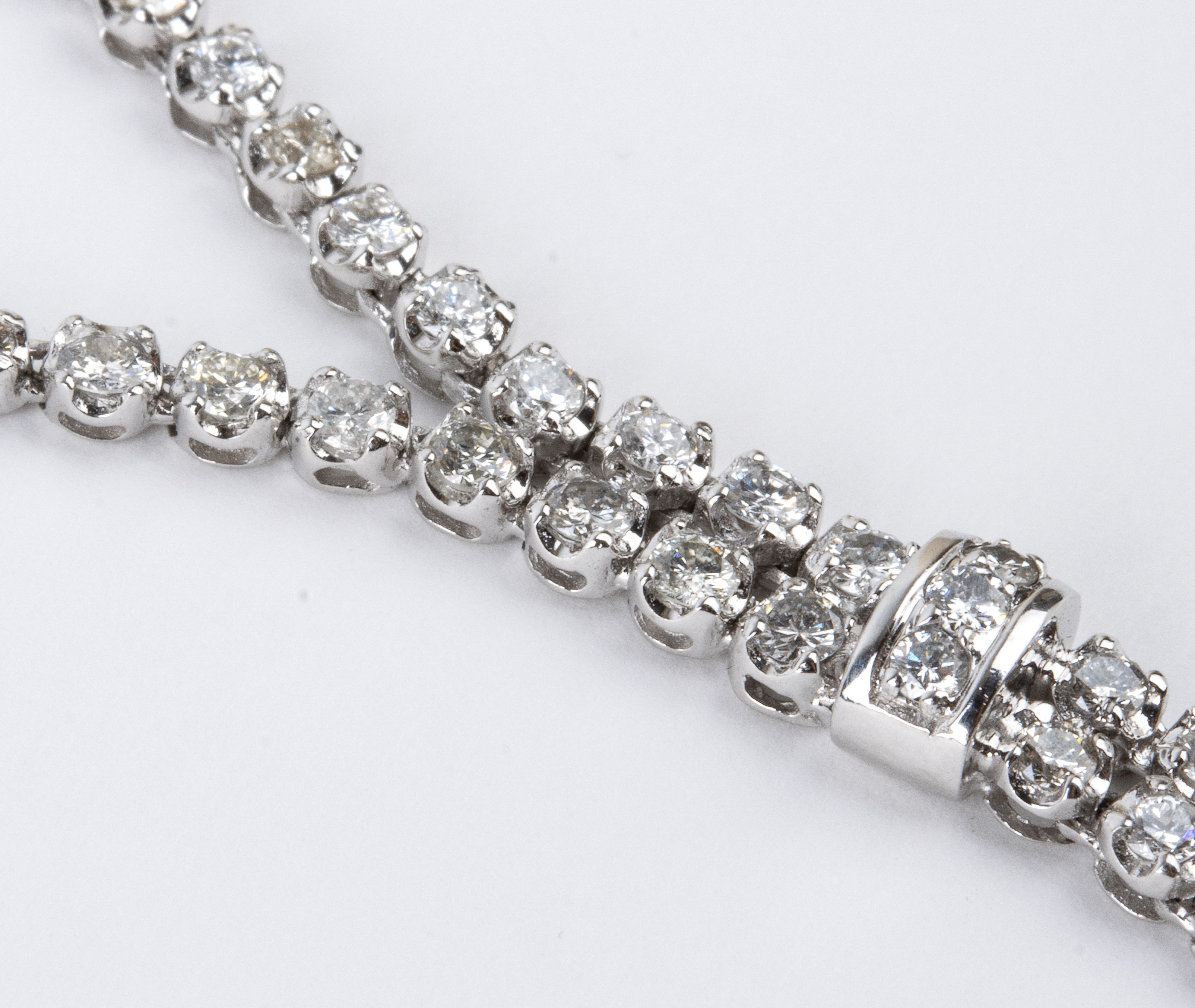 Collana oro e diamanti