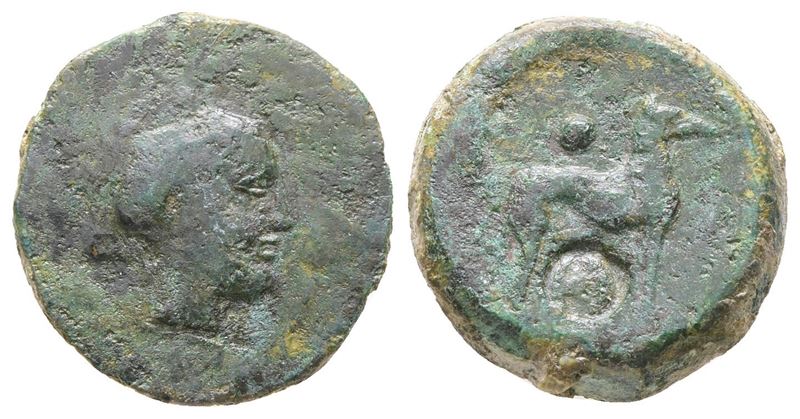 Sicily, Segesta, C. 416-415 Bc. Æ Hexas (16 MM, 4.13 G).
