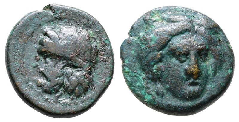 Sicily, Gela, C. 315-310 Bc. Æ (14mm, 2.95g).